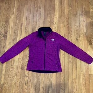 The North Face Purple Women's Fleece Lined Softshell Jacket